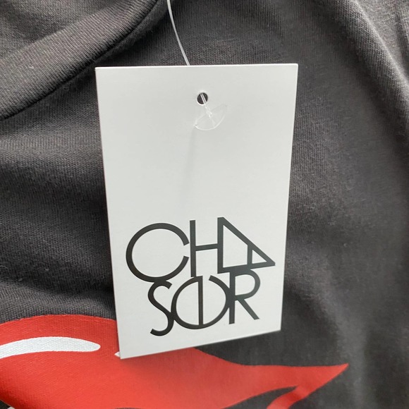 Chaser Rock and Roll Forever Tee Gray Black - Picture 9 of 10